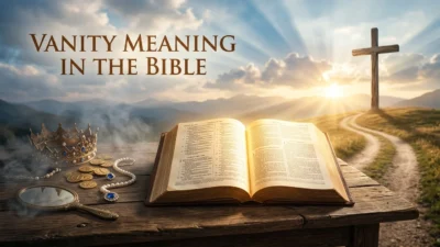 vanity meaning in bible