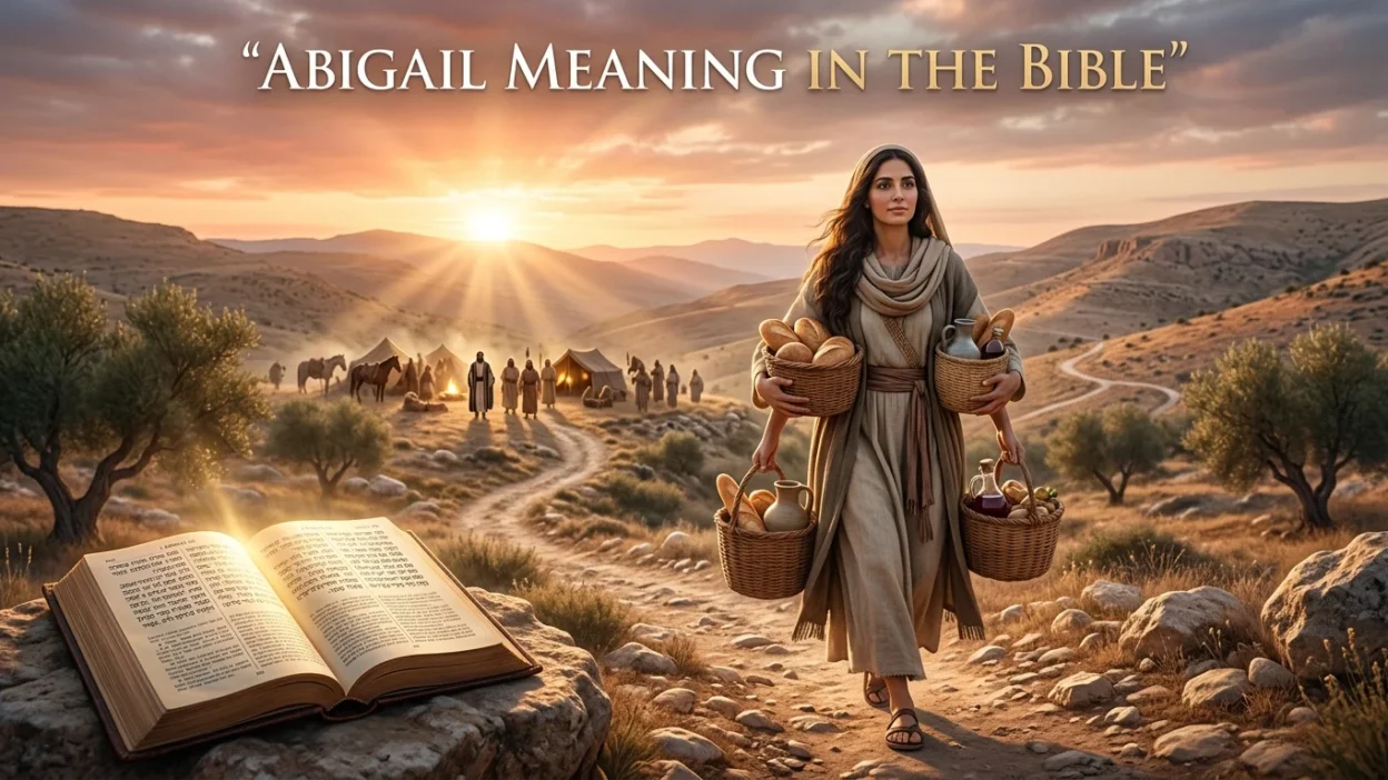 abigail meaning in bible