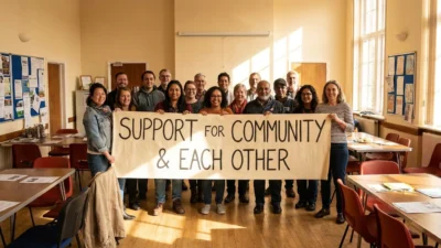 support of or support for