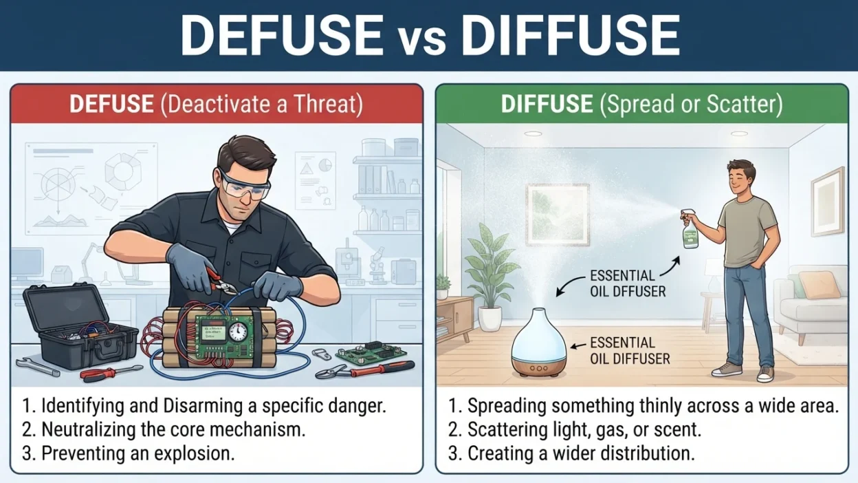 Defuse vs Diffuse