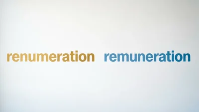 Renumeration vs Remuneration